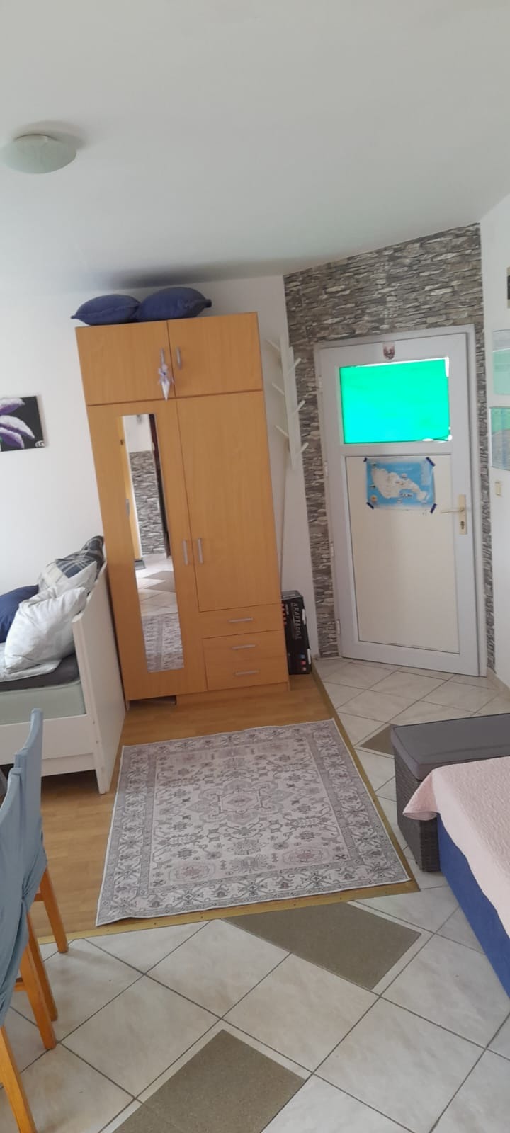 Plavi apartman - spavaći dio